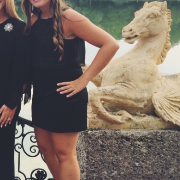 Guess Black Mini Dress, Size 10 - Picture 1 of 6